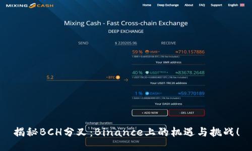 揭秘BCH分叉：Binance上的机遇与挑战！