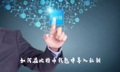 如何在比特币钱包中导入私钥